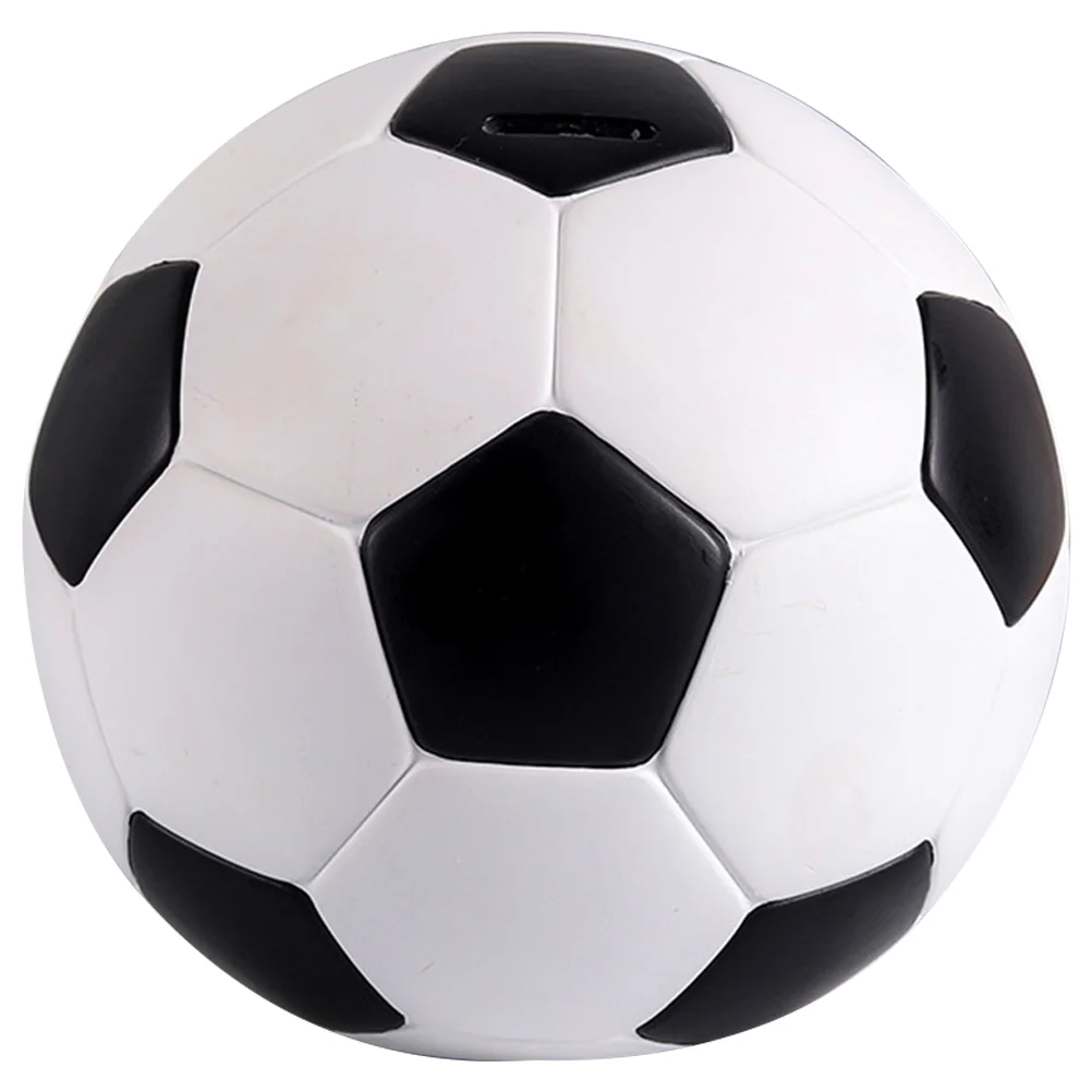 

Decorative Piggy Bank Football Shaped Decorative Piggy Bank Football Shaped Coin Pot Bedroom Money Bank Decoration Hucha