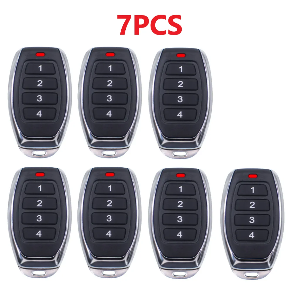 

7PCS Garage Door Remote Control Gate Opener 433.92MHz Rolling Code Compatible with ATA PTX-5-5V1 5V2 GDO 7V3/8V3/9V2/9V3/10V1