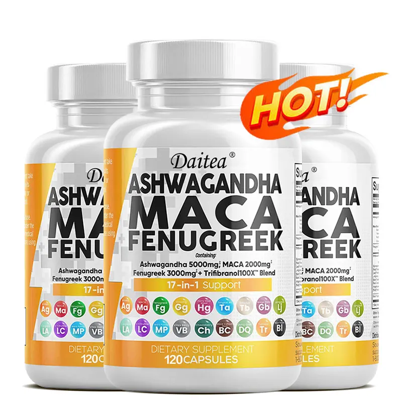 

Helps with Performance, Endurance, Energy, Muscle Building, Stress Relief and Thyroid Issues - Ashwagandha Capsules