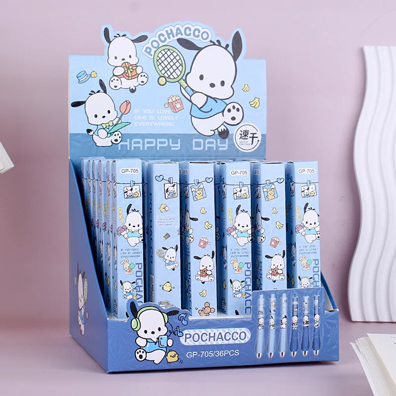

Ручка гелевая Sanrio, 36 шт., черная, 0,5 мм