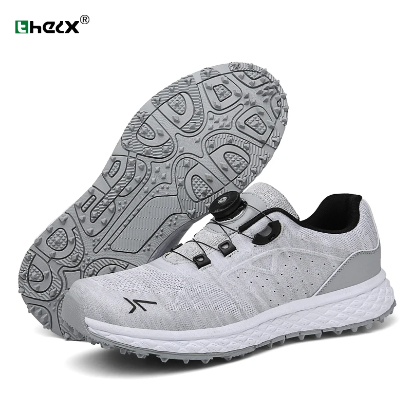 Man Breathable Lightweight Non-slip Golf Shoes Outdoor Sports Walking Golfing Athletic Footwear golf shoes