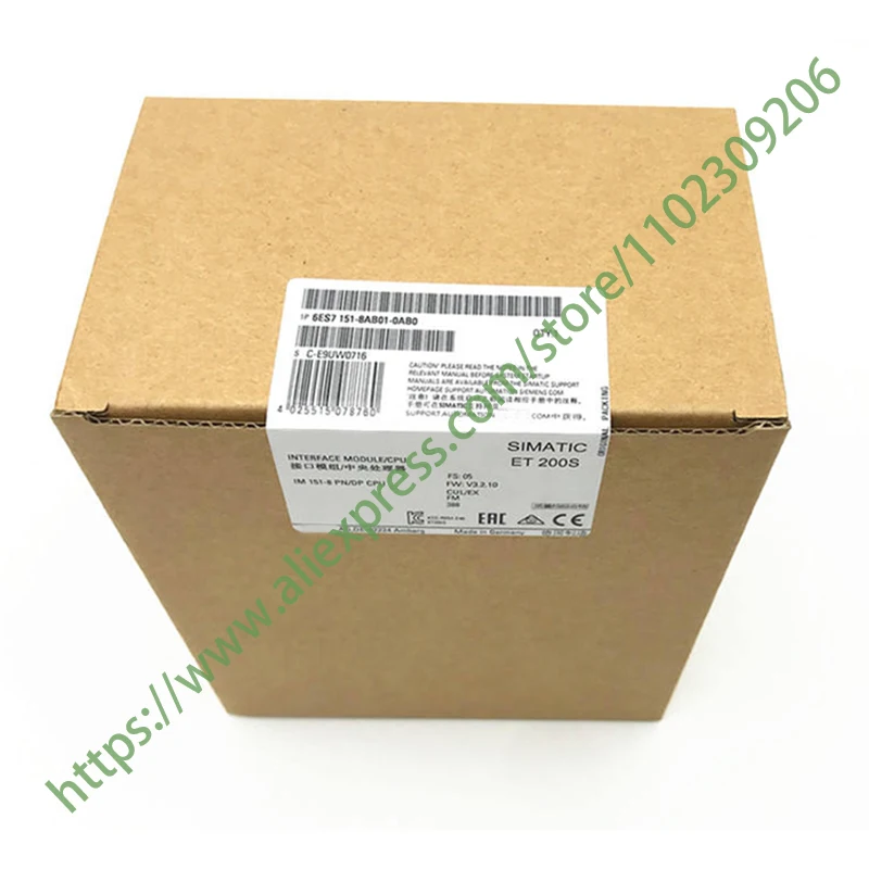 

Новый оригинальный контроллер Plc ET 200S 6ES7151-8AB01-0AB0 6ES7 151-8AB01-0AB0 Moudle Немедленная доставка