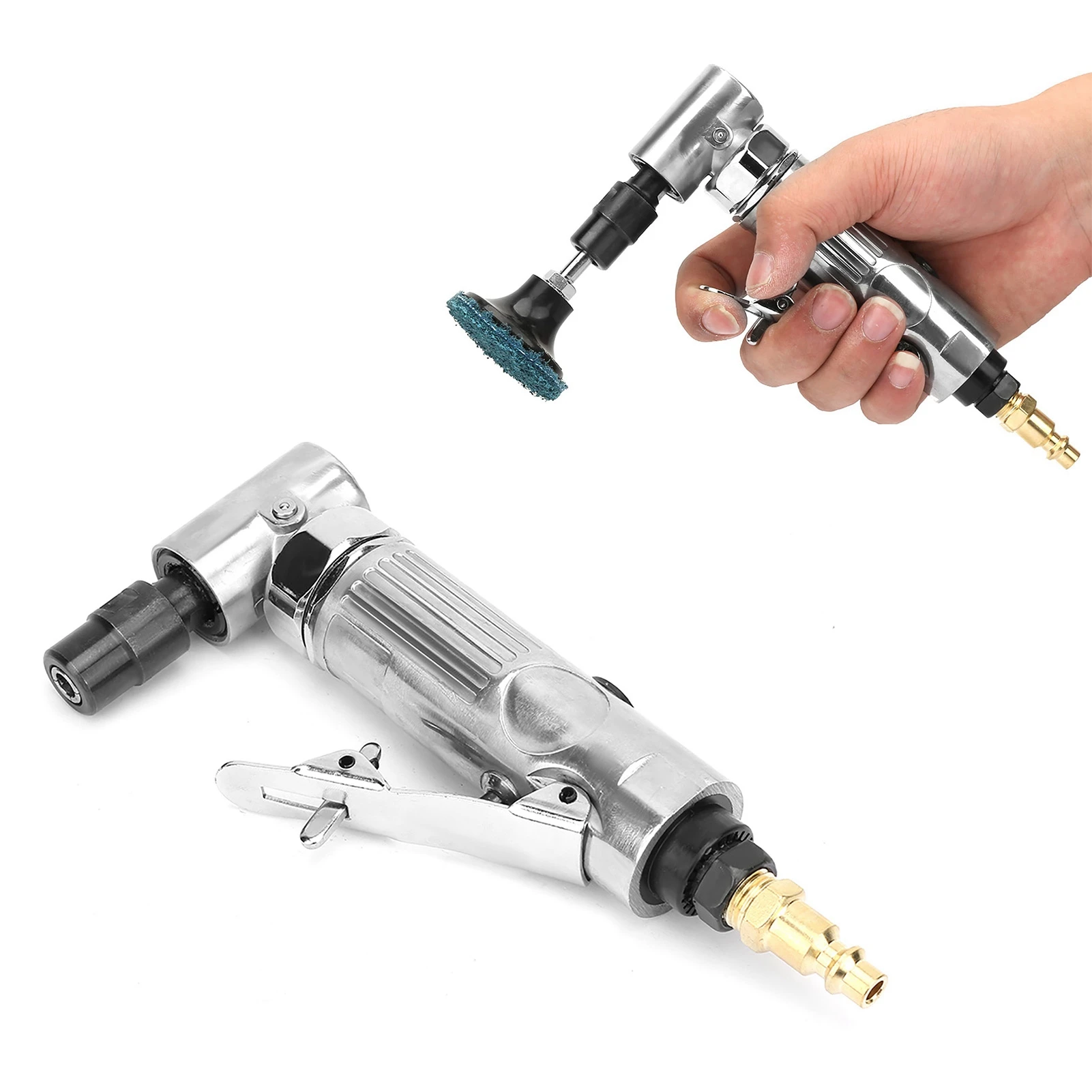 Industrial Grade 90 Degrees Bending Pneumatic Die Grinder with 2inch Grinding Disc Pneumatic Die Grinder