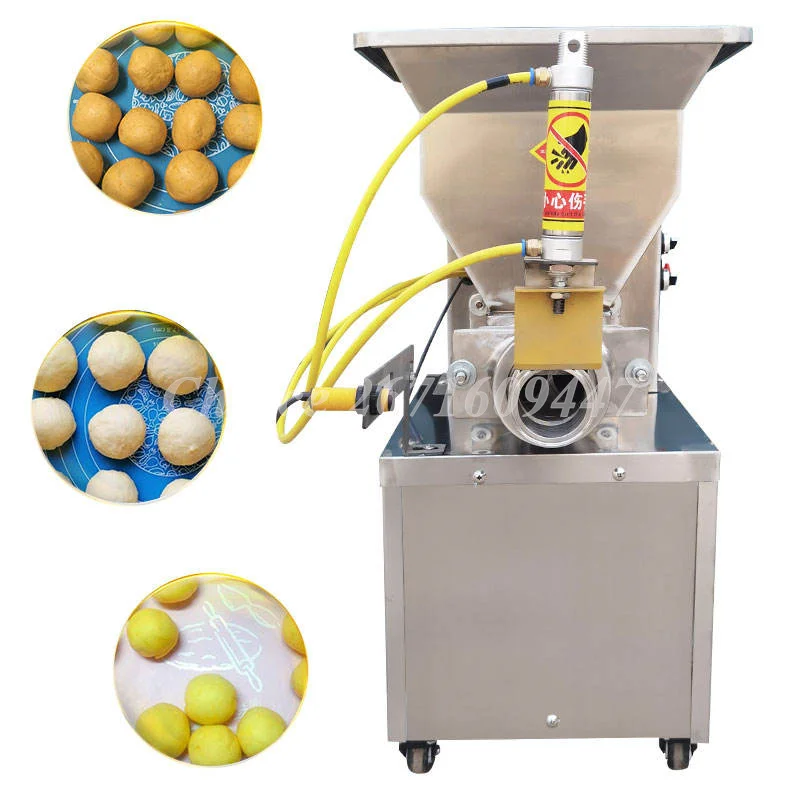 Commercial Dough Extruder Pizza Dough Divider Stainless Steel Dough Cutting Machine Timing Cutting Induction Cutting