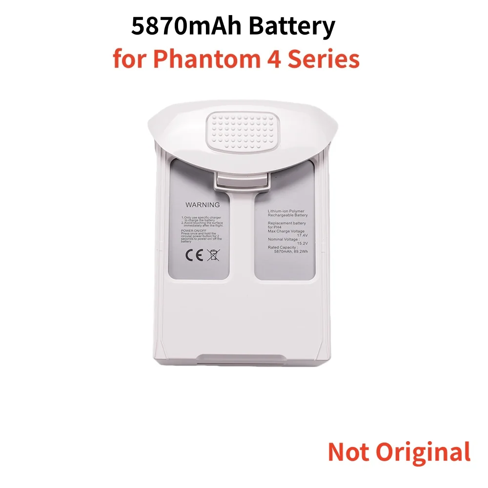 Batterie DJI Phantom 4 5870mAh 15.2V Lot 1/2/3 - Rechange Haute Capacité