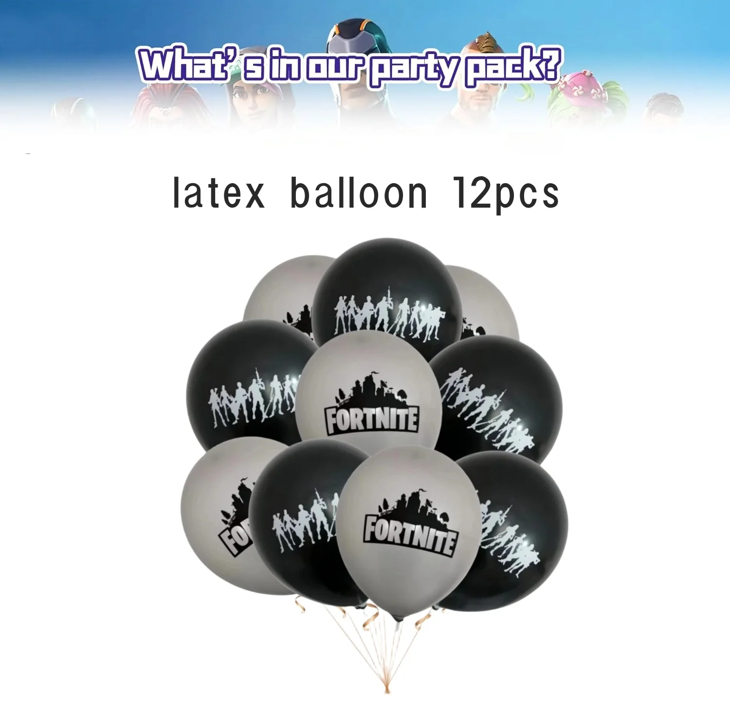 latex balloon-12pcs