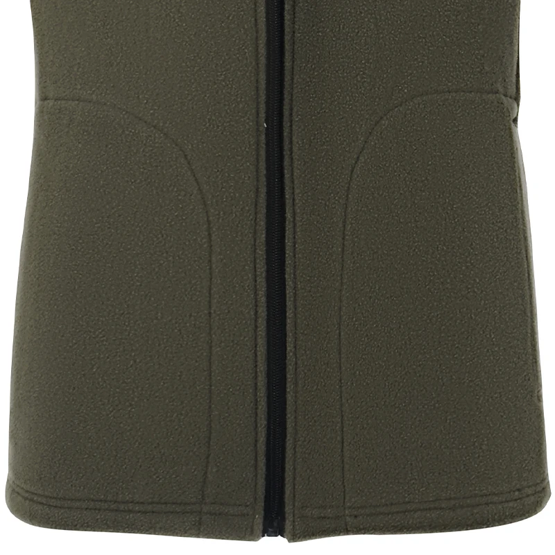 Men Autumn Winter Outdoor Polar Fleece Vest Pure Color Multiply Pockets Vest Jacket Thick Warm Cold-Proof Vesty Dropshipping