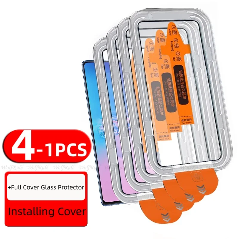 Premium Tempered Glass Screen Protector for Samsung S10 Lite - 9H Full Dust-Free Protection