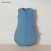 Baby Sleeping Bag Newborn Swaddle Sleeveless Sleep Sack Summer Thin Premium Muslin Cotton Soft 2-Ways Zipper Easy Diaper Changes 6