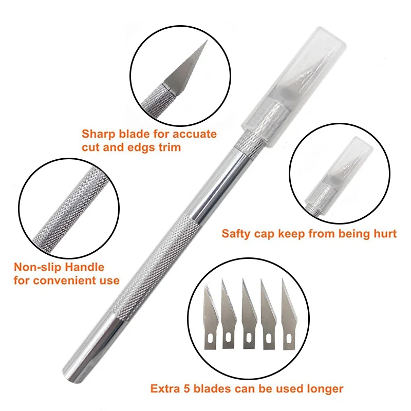Car Film Scraper 12Pcs Small Scraper For Car Window Film Vinyl Wrap Glass Cleaning Mobile Phone Film Accessories