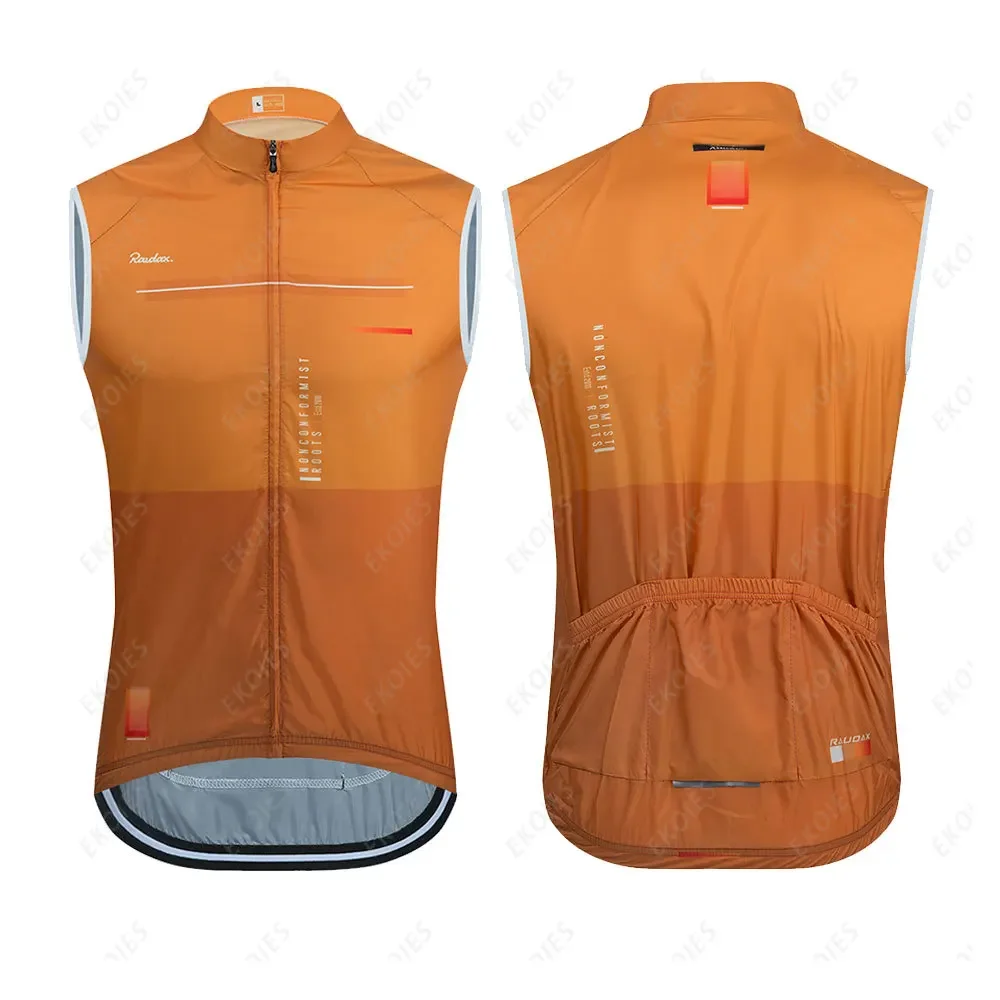 Raudax Cycling Vest Summer Sleeveless Quick Dry Windproof Bicycle Vest Breathable MTB Lightweight Road Bike Tops Racing Gilet 2