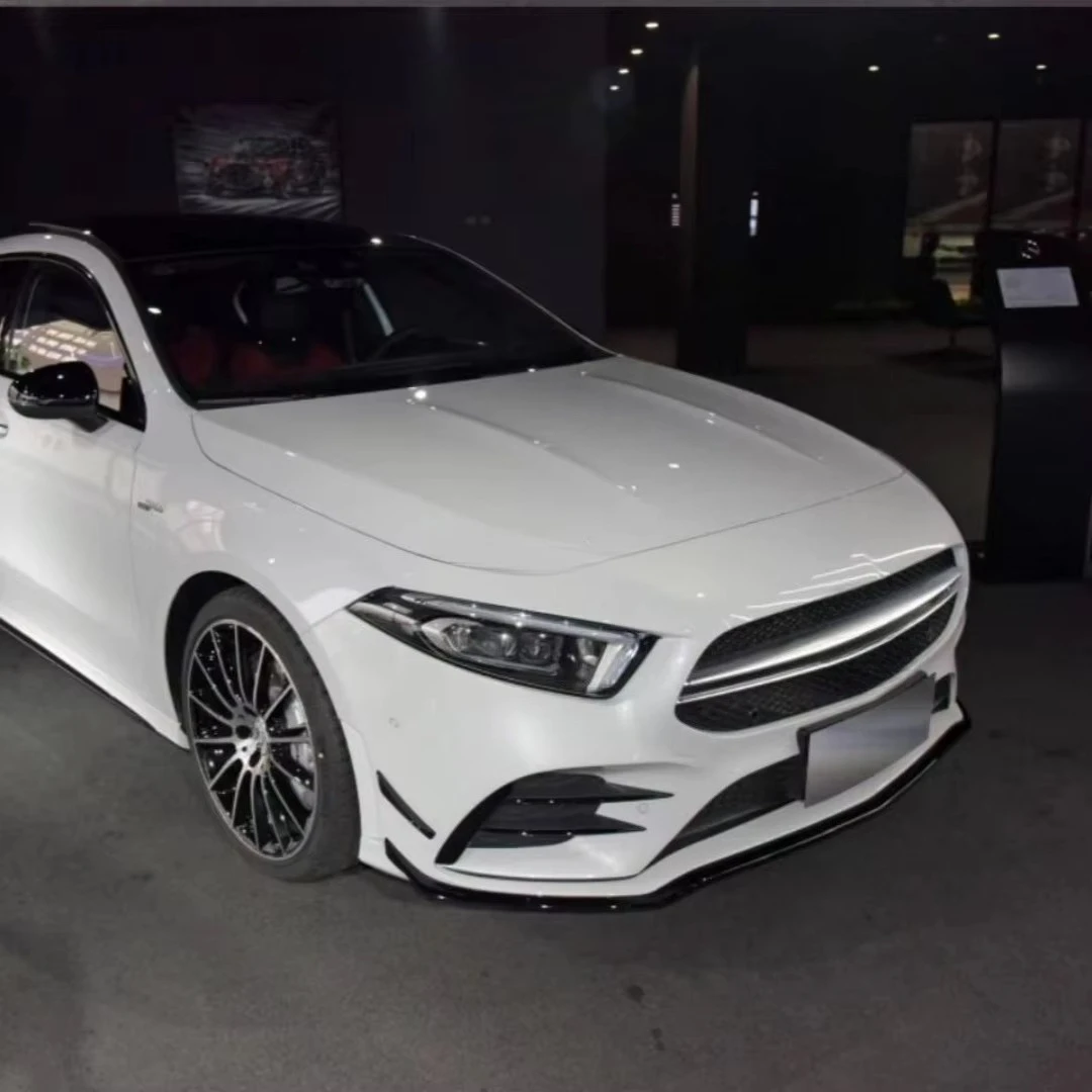 A클래스 W177 2019 A35용 프론트 립 플리터 전면 립