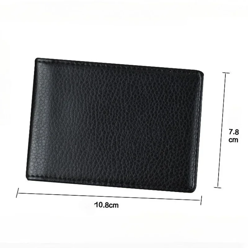 Premium PU Leather Driver License Holder and Document Wallet