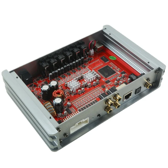 

High End Digital Signal Processor Car Sound Digital Car Audio DSP 8 Channel Input 12 Channel Output 31 Bands EQ DSP
