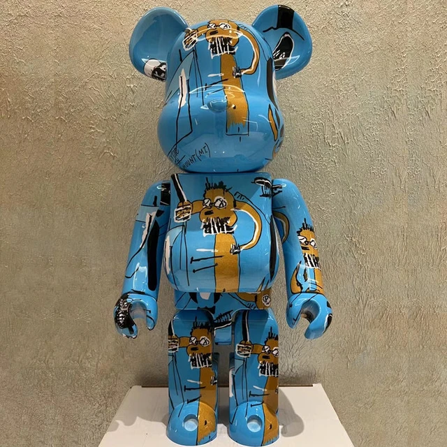 .com: Bearbrick 1000% Building Blocks Bear Violent Bear Collection  Series Astronaut Anime Doll Doll Gift Fashion Ornament Collection Model Toy  A : Toys & Games