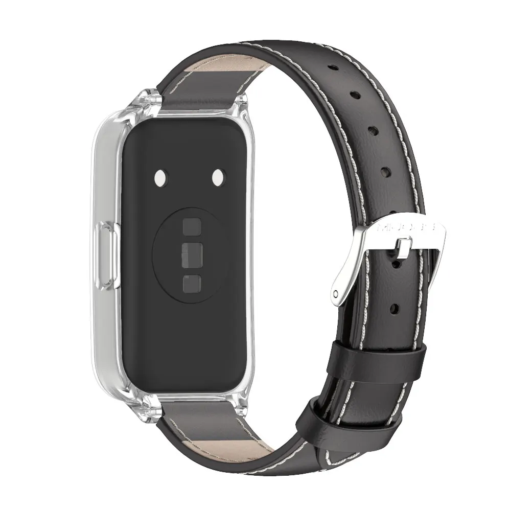 Premium Leather Sport Loop Wristband Bracelet