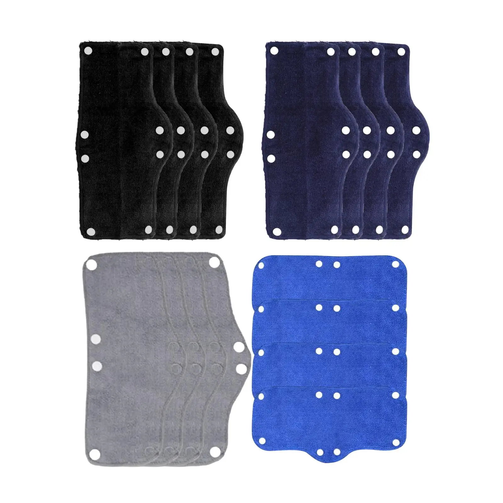 Helmet Sweatband Hard Hat Liner Sweat Bands Outdoor Work Reusable Terry Cloth Washable snap 4pcs for helmet sweatband