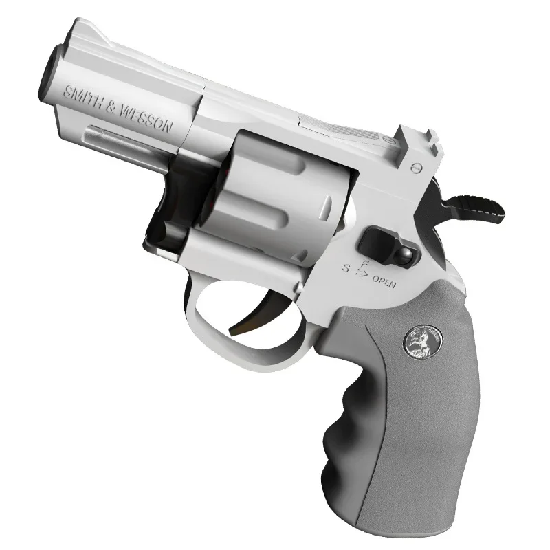 ZP5 Revolver Gun Mechanical Automatic Launcher Continuous Firing Pistol Soft Dart Bullet Toy Gun CS Outdoor Weapon for Kid Adult 6