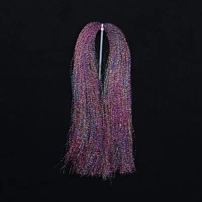 35cm Fly Fishing Tinsel Twisted Strand String Line Tying Flash crystal Shining DIY Material Assist Hooks Lure Flies 110Pcs fishing tools fishing accessories fishing tool fishing tackle