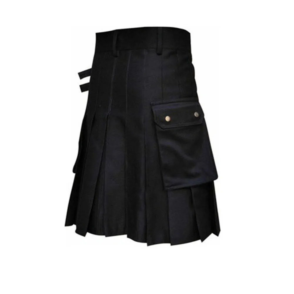 Gonna A Pieghe Scozzese Da Uomo Vintage Kilt Scozzese Deluxe Tartan Goth Festival Outdoor Utility Kilts Gonna Highland