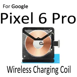 Universal Wireless Charging Chip NFC Coil with Charger Panel Sticker and Flex Cable (Wireless For 6 Pro)