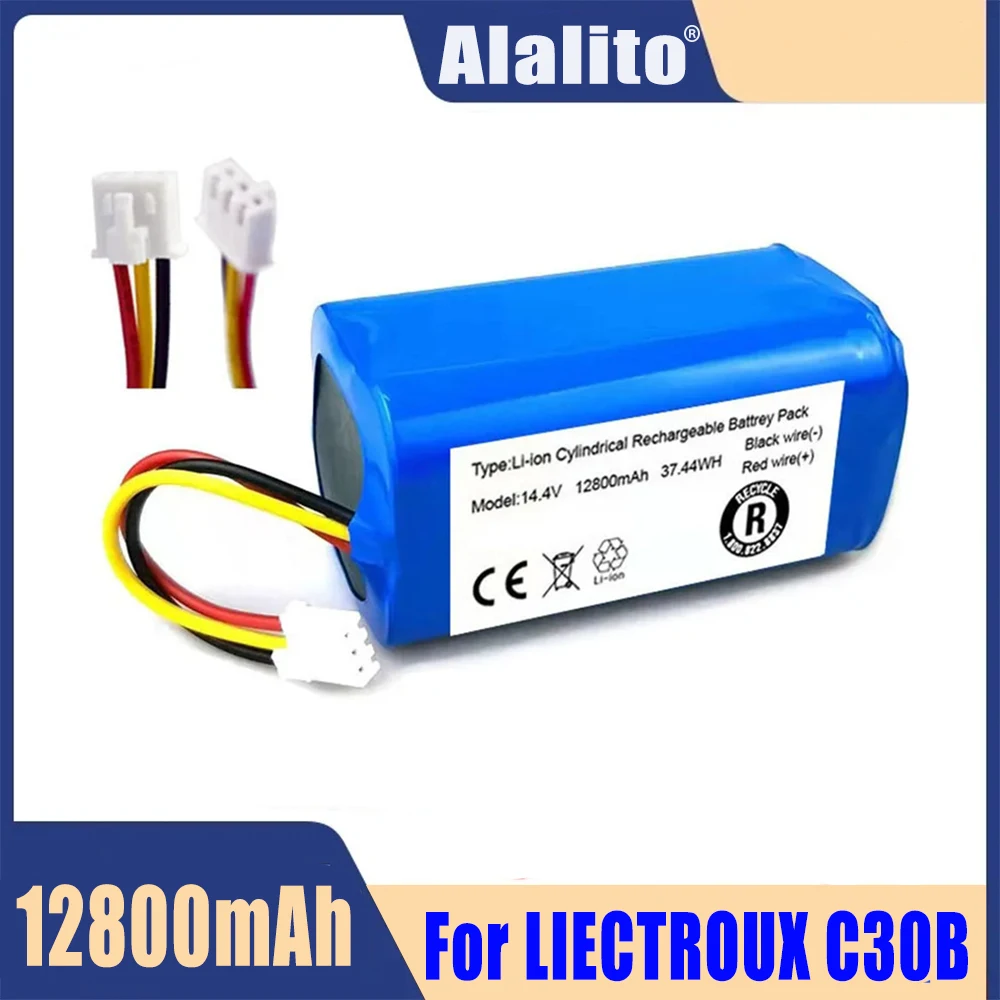 

100%. Оригинальная (для C30B) батарея для lirctumx. C30B.Robot.Vacuum.Cleaner.14.4V. 12800 мАч; Литиевый элемент,