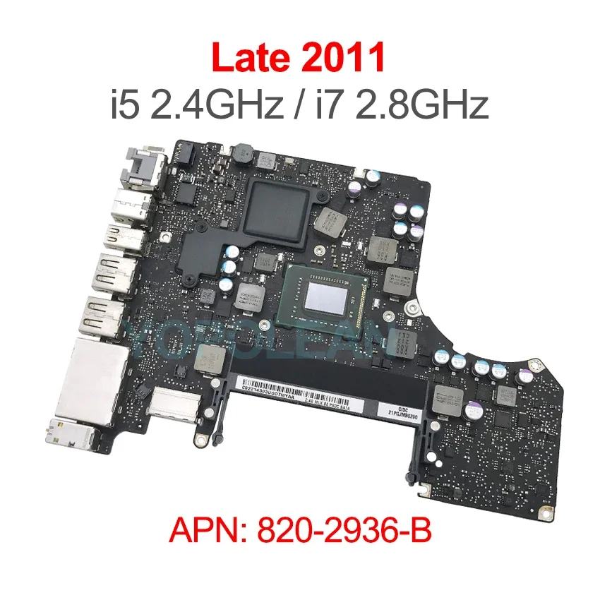 Original A1278 Motherboard For Macbook Pro 13" A1278 Logic Board i5 i7 2011 820-2936-B 2012 820-3115-B