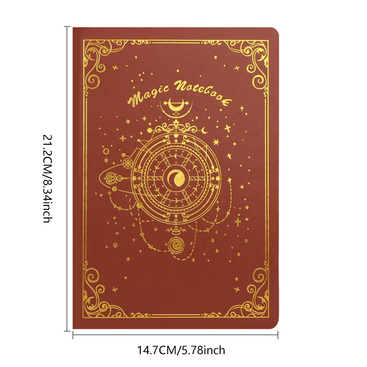 Blank Inner Page PU Magic Notebook