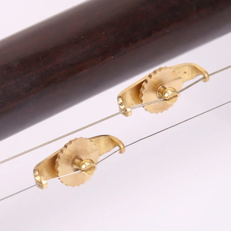 12PCS Erhu Fine Tuner Fine-tuning Parts Copper Adjustment Tools Spinner Tuners Premium