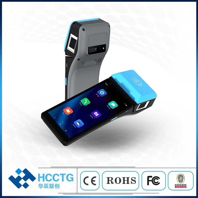 Z500C 4G Android 11.0 Sistemi Pos Portatili Terminale Pos Mobile Con Touch Screen Da 6.0 Pollici