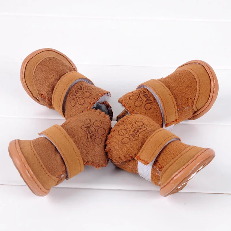 Title 5, Winter Warm Dog Snow Boots Paw Protectors Shoes...