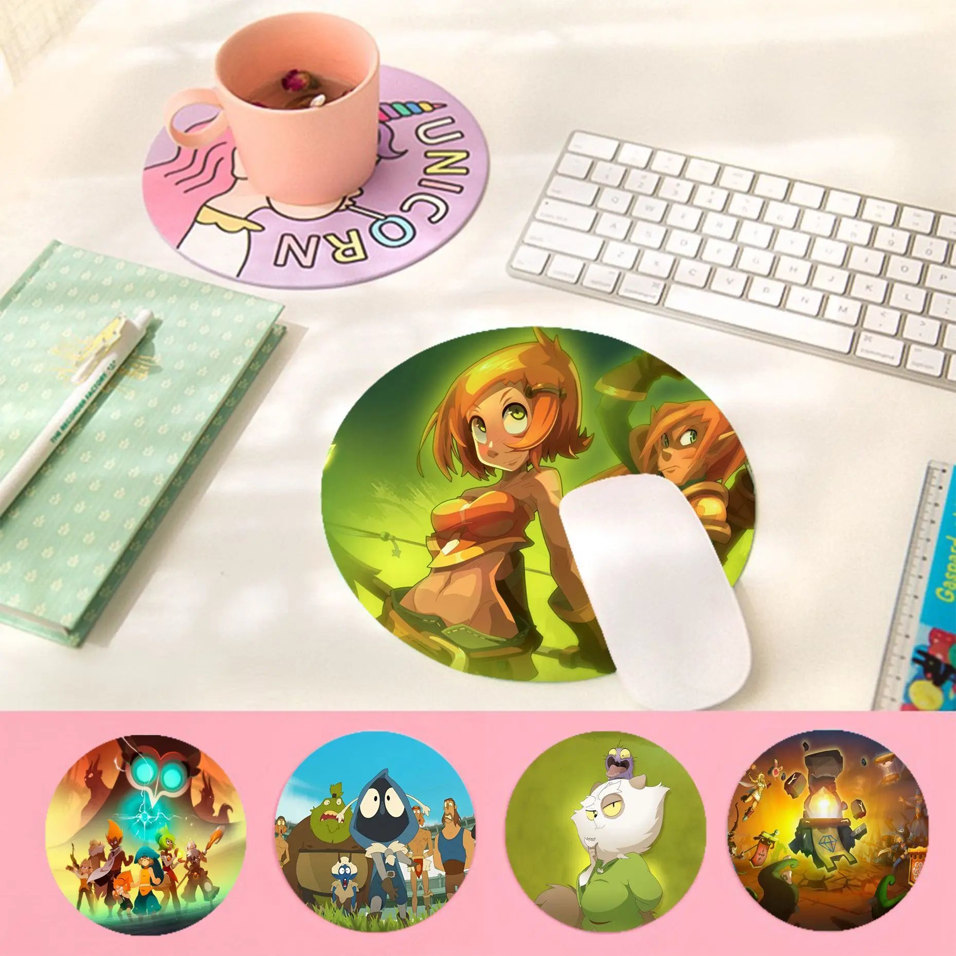 

League Of LOL Mousepad Rubber Small Speed Version Game Computer Keyboard Office Table Mat PC Laptop Mouse Mat Writing Desk Mats