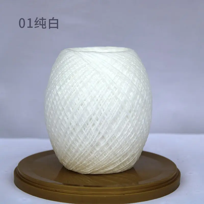 1MM Ultra-fine Yarn Matte Chenille Crochet Hand Woven Hat Sweater Doll Plush Yarn Milk Cotton Yarn for Crochet Chenille Wool 4