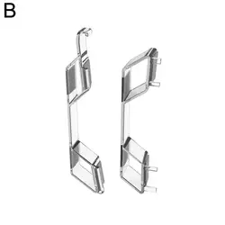 Transparent Base Horizontal Stand for PS5 Slim Game Console (B)
