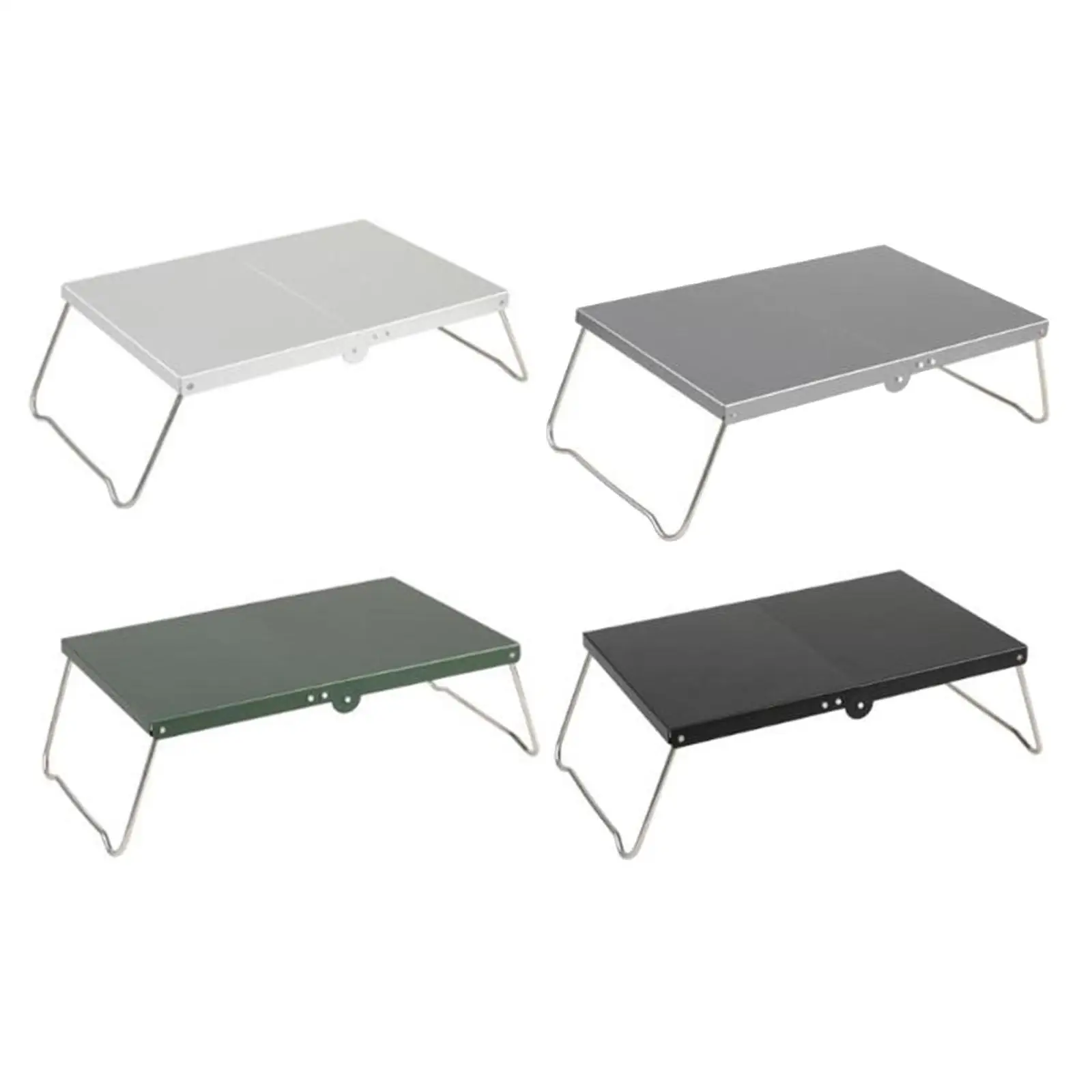 Camping Folding Table Portable Foldable Desk Multifunctional Aluminum Alloy Outside Camping Desk for Backyard Hiking Travel