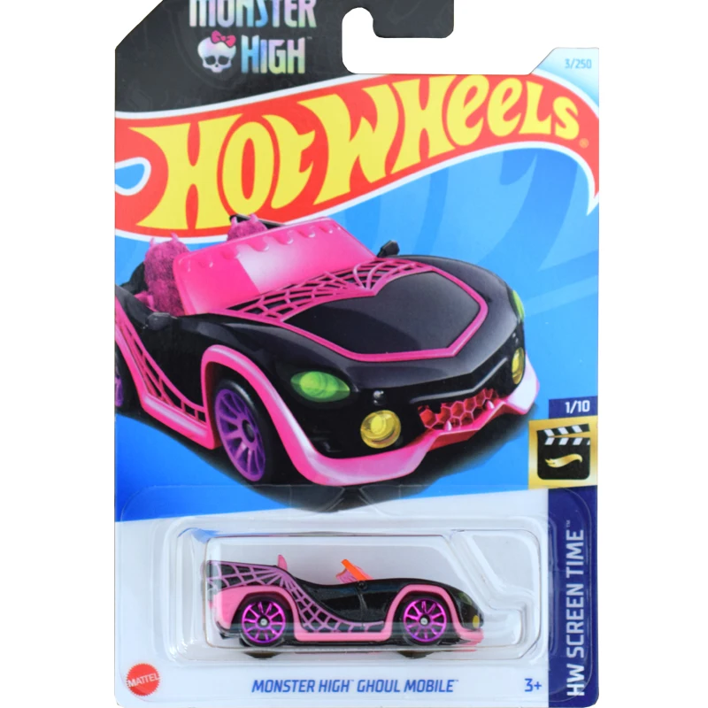 Hot Wheels Car 2024 E Case 1:64 Diecast Toys for Boys Monster High Ford Mustang Fast & Furious Ice Charger Mercedes Benz Gift