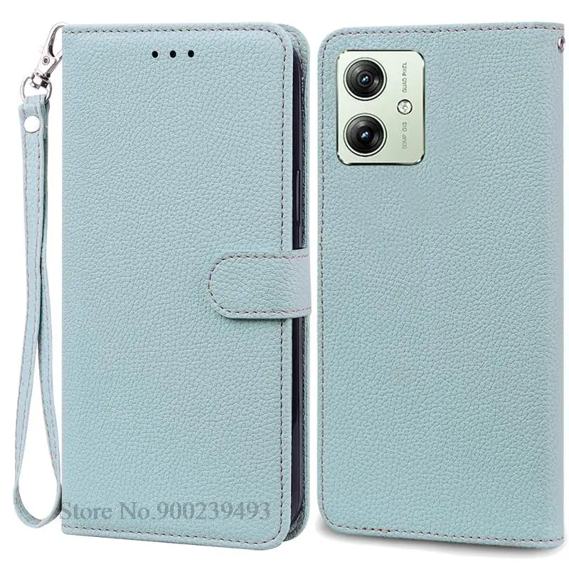 Elegant Silicone Leather Flip Wallet Case