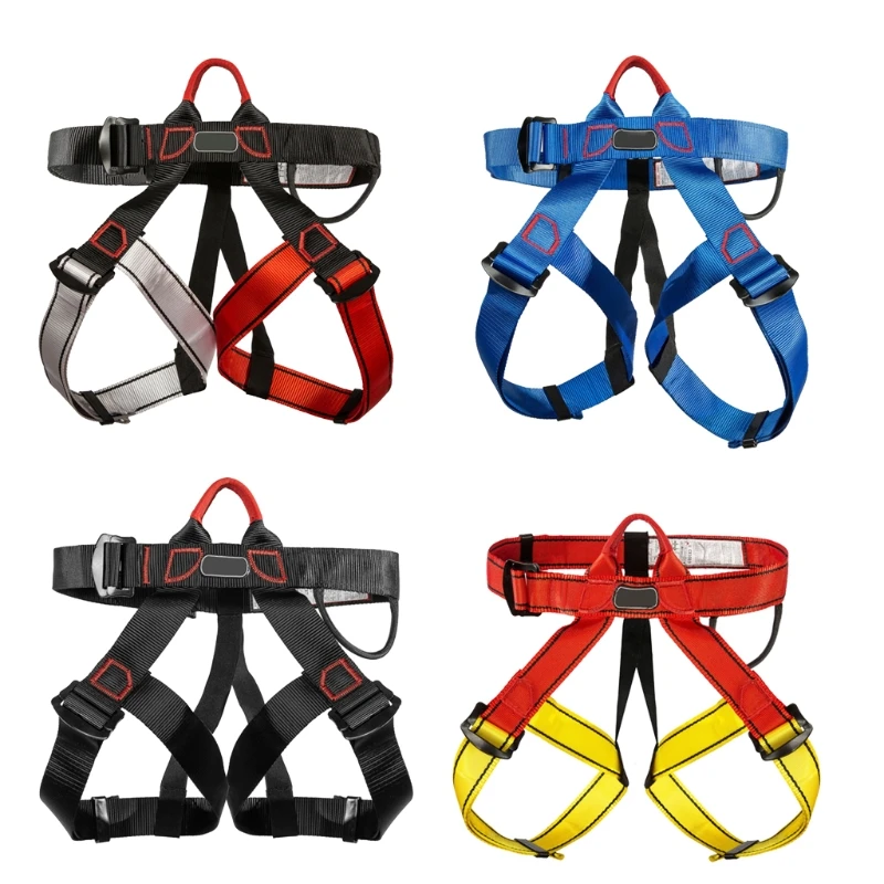 

Outdoor Mountaineering and Rock Climbing Safety Belt for Women Men Fine Routing