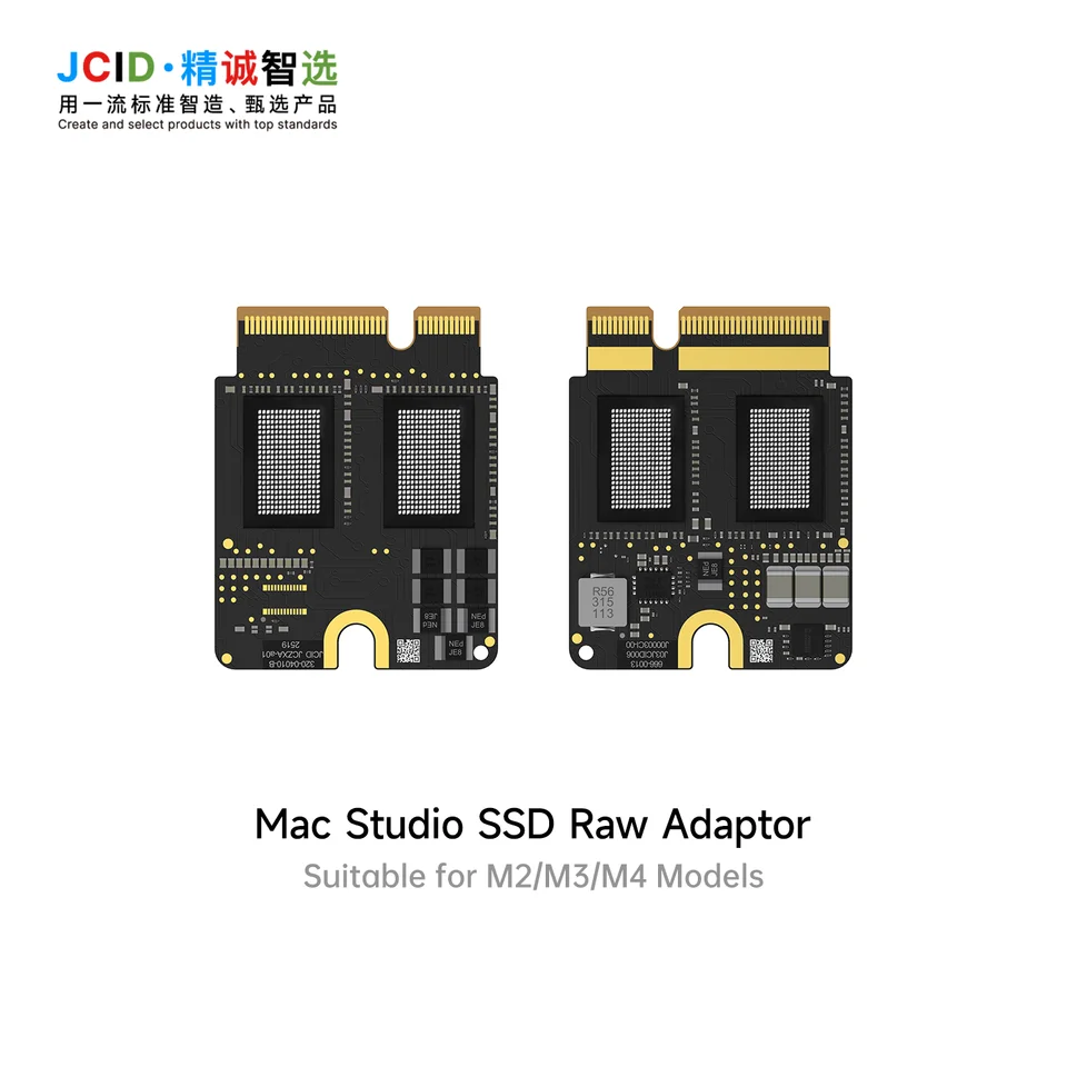 Mac Studio M2 M3 M4 SSD Adapter 2TB 4TB Storage Upgrade Kit PCIe