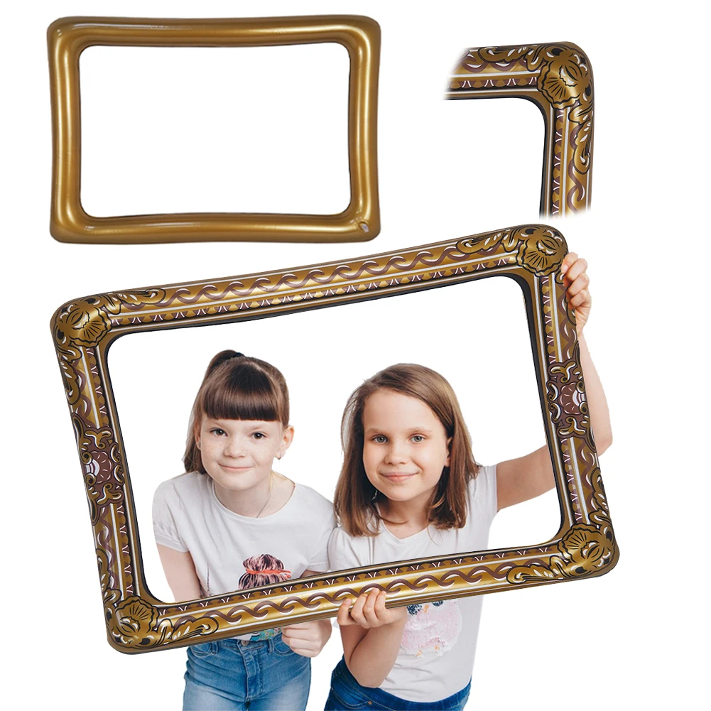 PVC Inflatable Selfie Frame Beautiful Photo Booth Props Chic Photo Props for Wedding Birthday Party Supplies