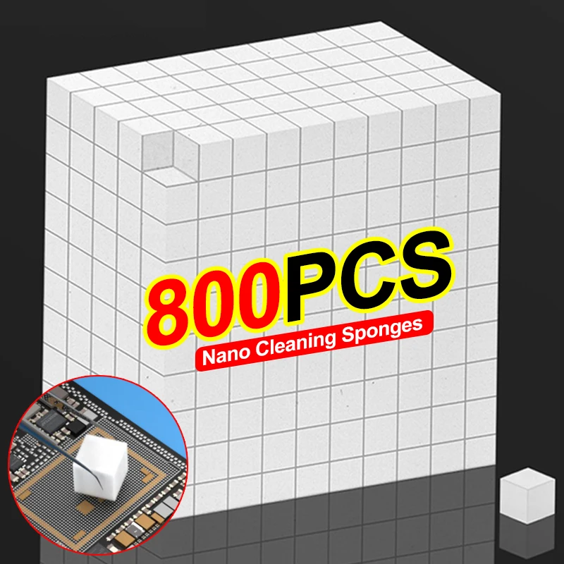 500-800PCS NC800 Nano Cleaning Sponge For Cleaning Motherboard Screen ...