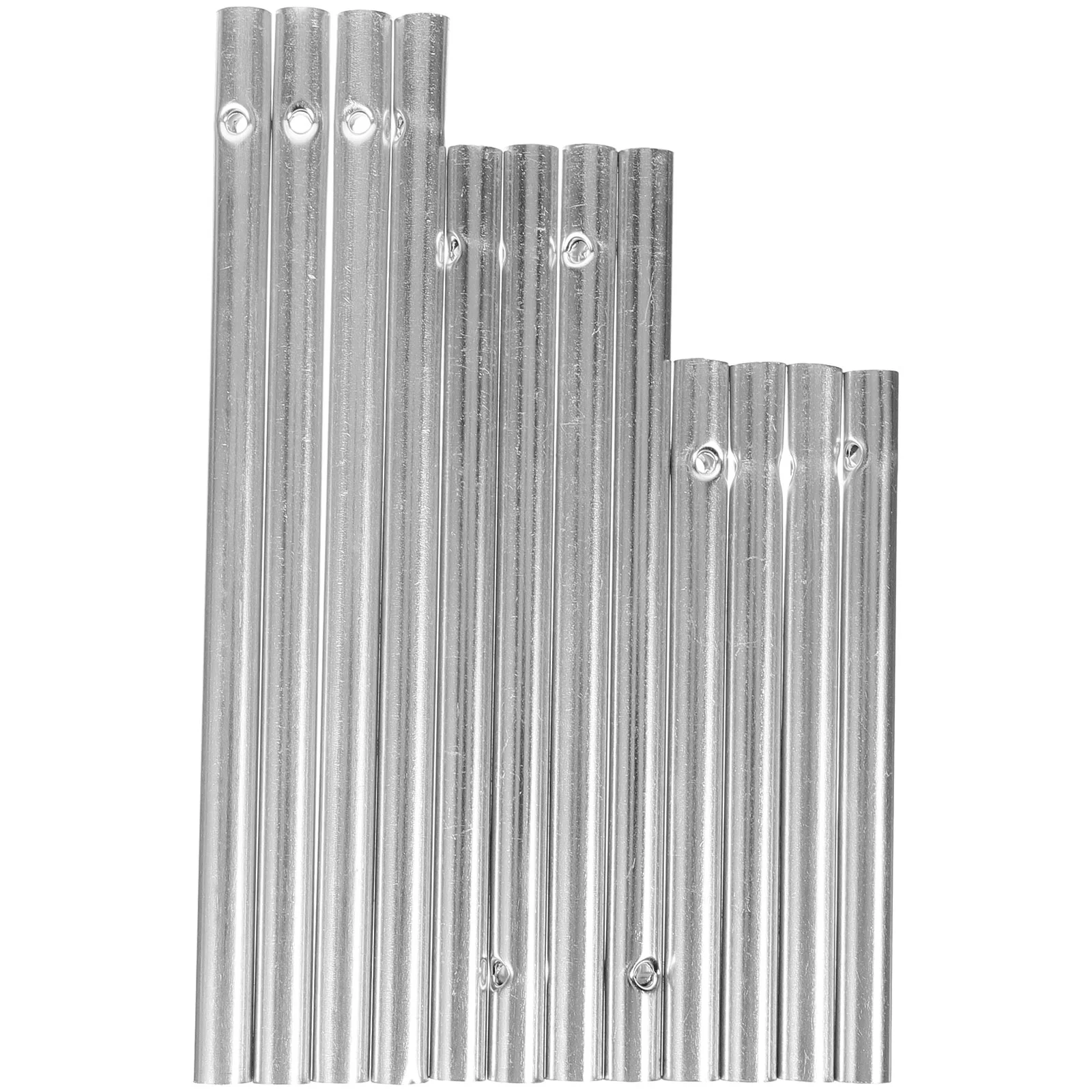 

12 pcs Aluminum Wind Chimes Pipe Metal Wind Chimes Pipes DIY Wind Chime Tubes