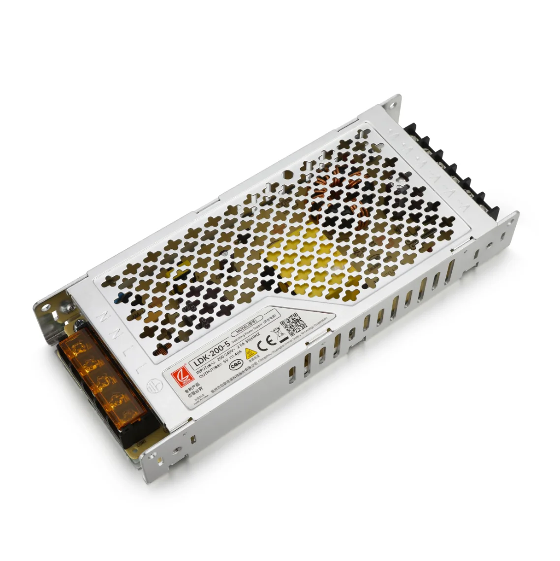 CZCL LDK-200-5 경쟁력 있는 가격 CZCL 브랜드 5V 40A 200W LED 디스플레이 스크린 전원 공급 장치