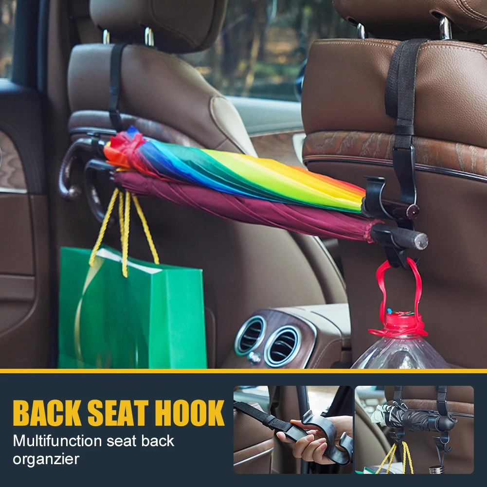 Purse Hanger Car Seat Back Double Hook, 2024 New Car Seat Headrest