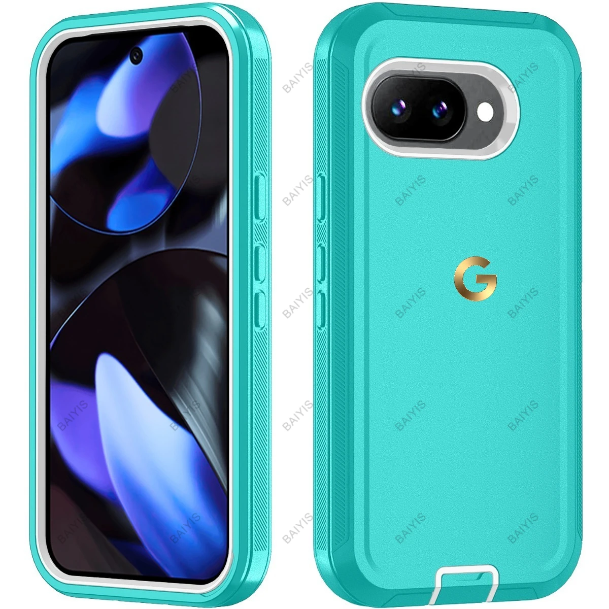 Premium 3-Layer Rugged Armor Protective Case – Heavy Duty Shockproof Cover