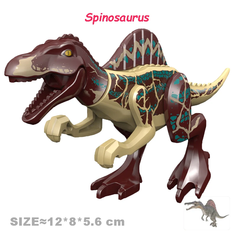 멋진 쥬라기 공룡 세계 Velociraptor 트리케라톱스 Indominus T-Rex 모델 빌딩 블록 조립 어린이를위한 장난감 소년 선물