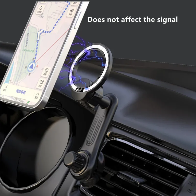 Magnetic Car Cd Slot Phone Holder Mobile Magnet Support Max Tape