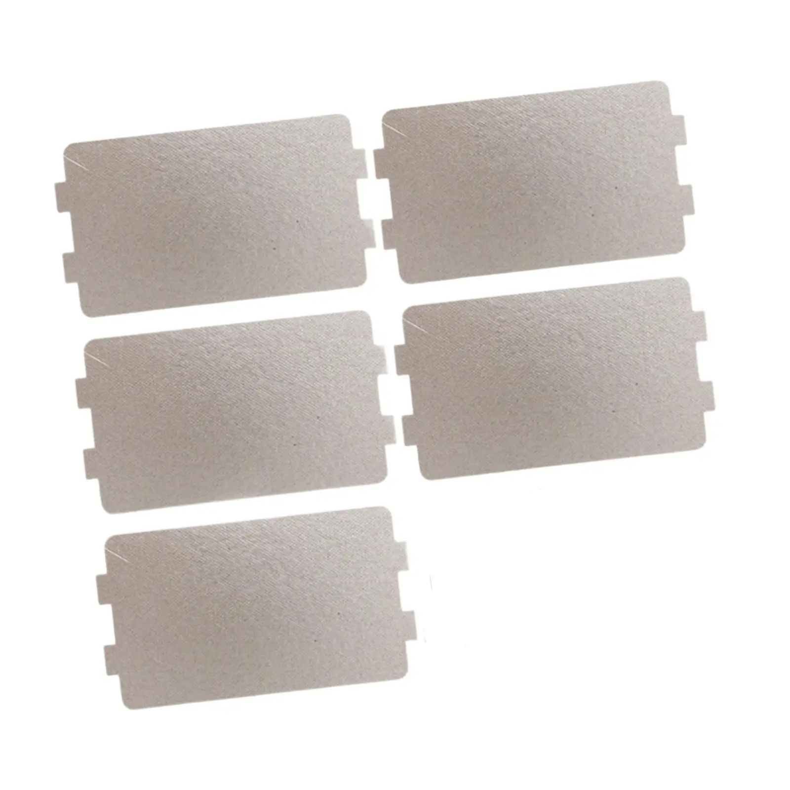 Microwave Oven Mica Plates Microwave Accessories Sturdy Insulation Sheet Multifunction for Household Oven 5 Pieces