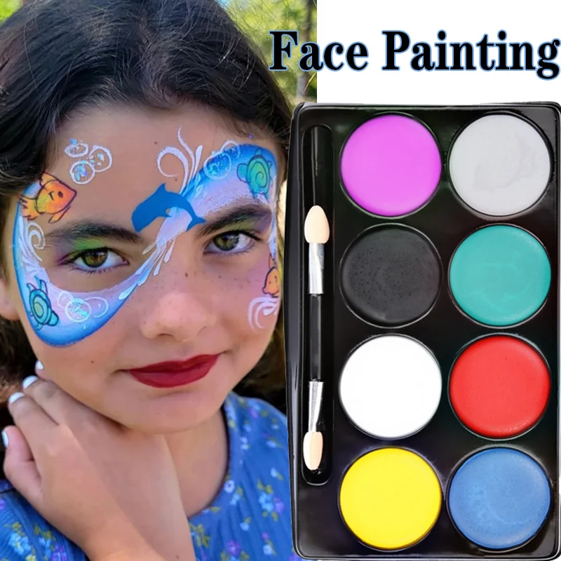 1pc Face Body Painting Oil Cream Non Toxic Safe Kids Tattoo Painting