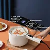1.6L Smart Electric Cooking Pot Reservation Multifunctional Non-stick Electric Wok Household Electric Hot Pot With Steamer 220V 3
